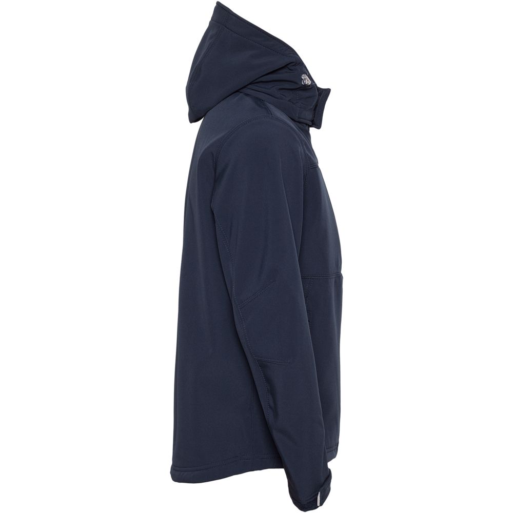 Куртка мужская Hooded Softshell темно-синяя, размер M-2