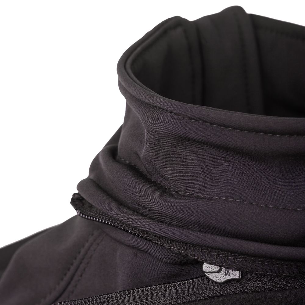 Куртка женская Hooded Softshell черная, размер L-4