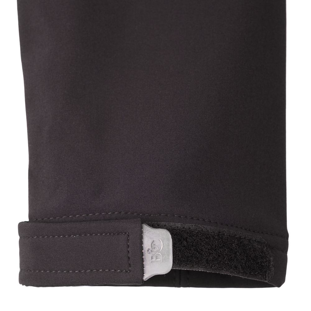 Куртка женская Hooded Softshell черная, размер L-6