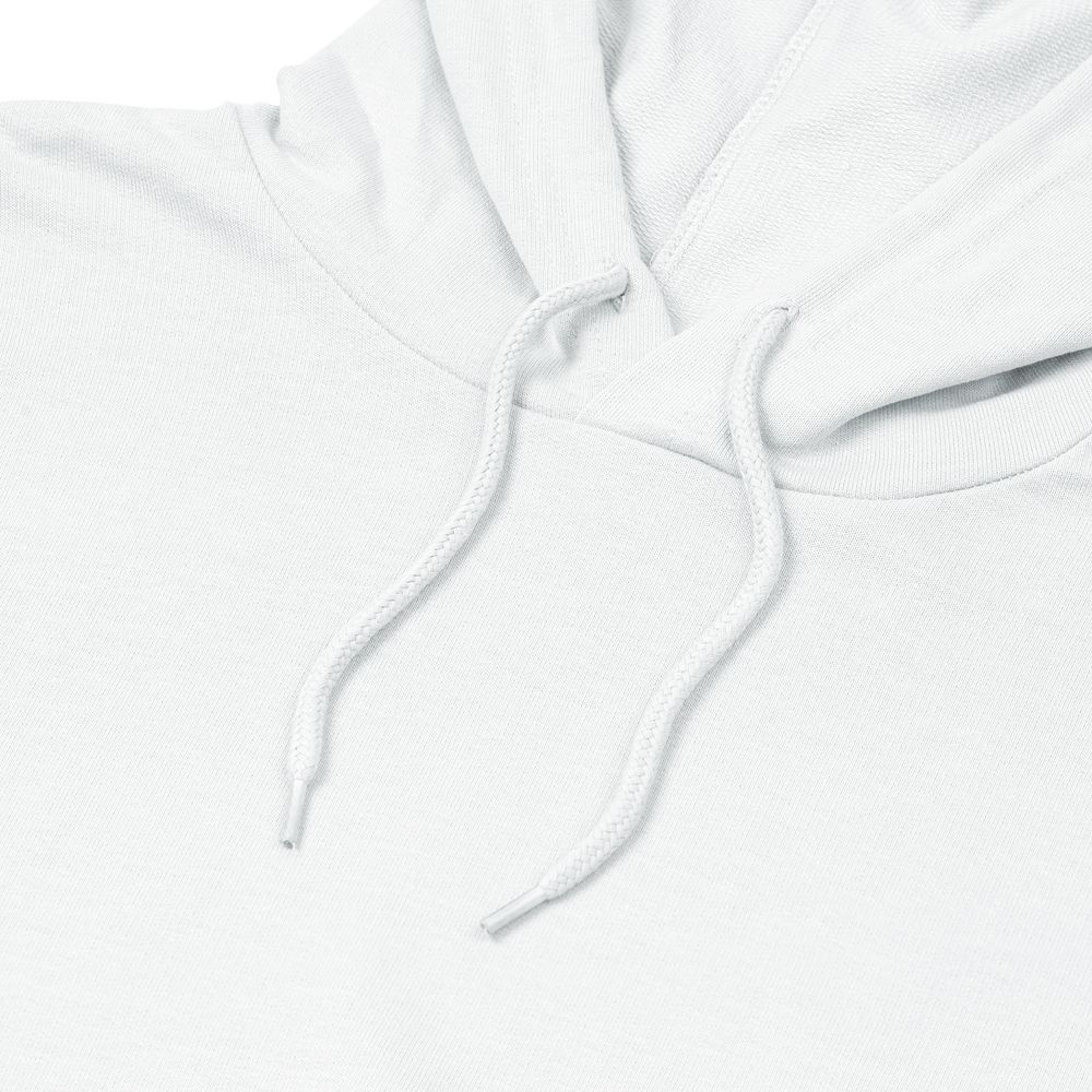 Толстовка с капюшоном унисекс Hoodie, белая, размер S-3