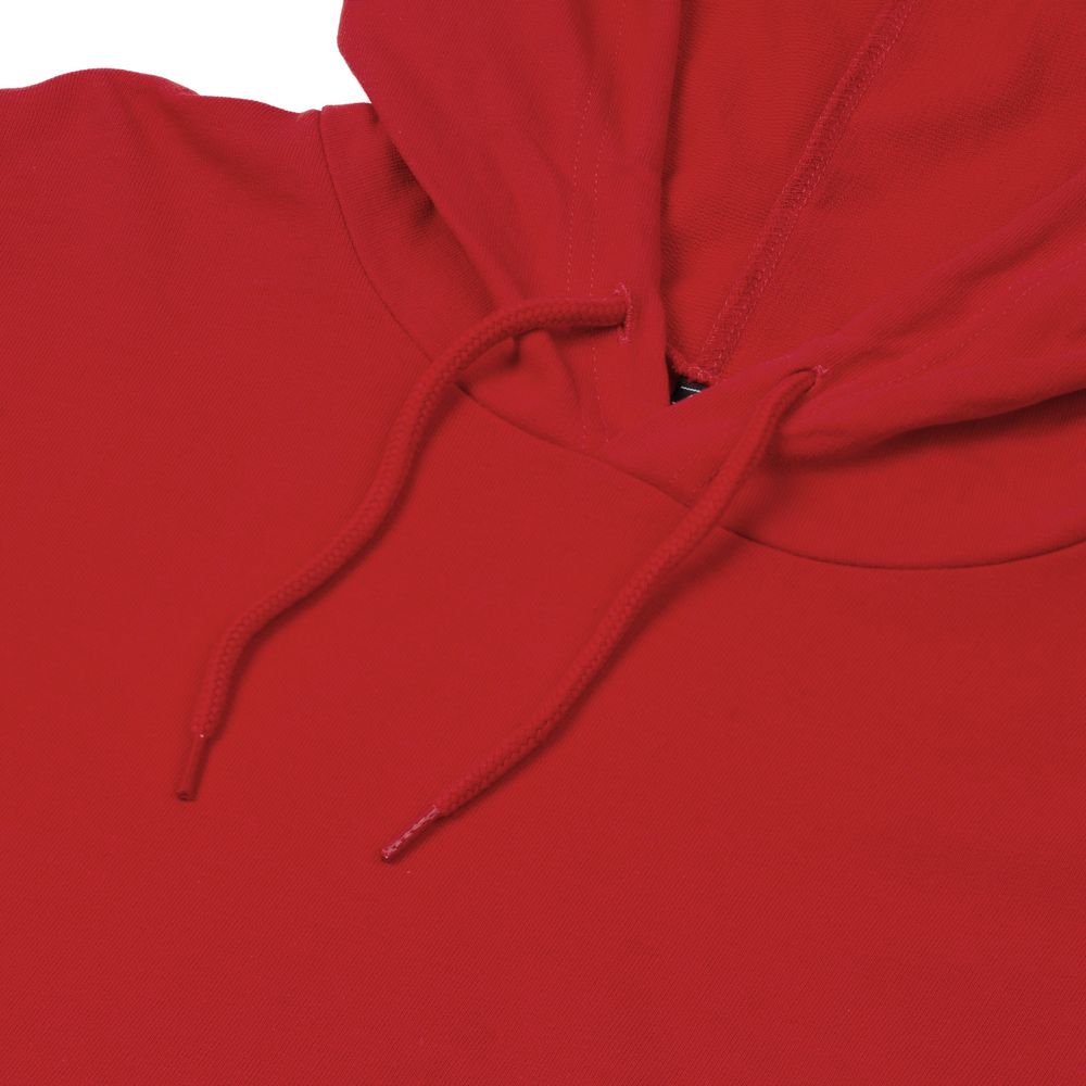 Толстовка с капюшоном унисекс Hoodie, красная, размер S-3