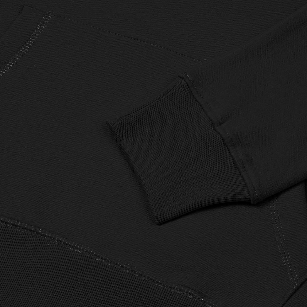 Толстовка с капюшоном унисекс Hoodie, черная, размер L-4