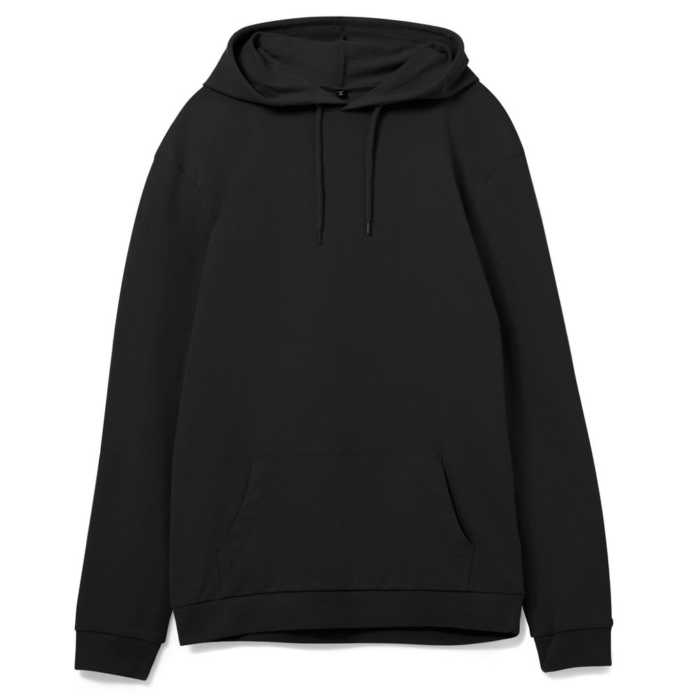 Толстовка с капюшоном унисекс Hoodie, черная, размер S-1
