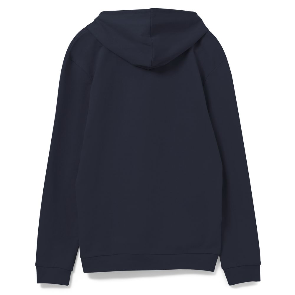 Толстовка с капюшоном унисекс Hoodie, темно-синяя, размер S-2