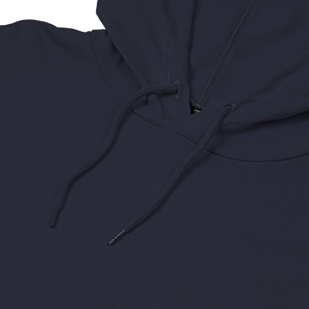 Толстовка с капюшоном унисекс Hoodie, темно-синяя, размер S-3