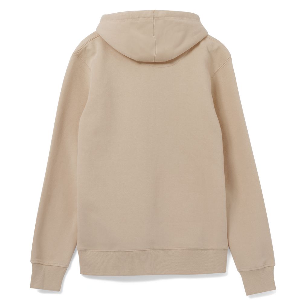 Толстовка с капюшоном унисекс Hoodie, бежевая, размер XS-2