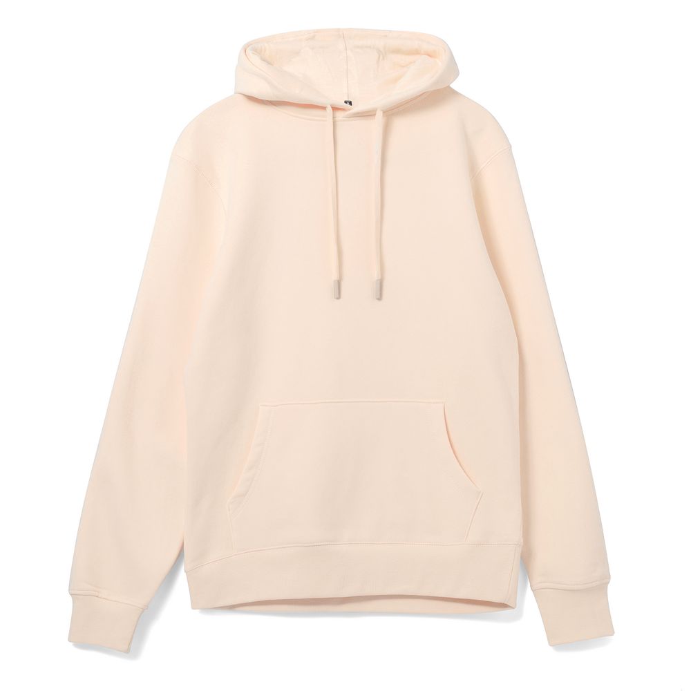 Толстовка с капюшоном унисекс Hoodie, светло-розовая, размер S-1