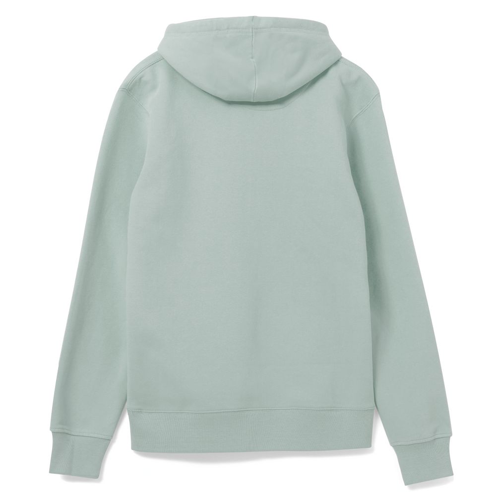 Толстовка с капюшоном унисекс Hoodie, серо-зеленая, размер S-2