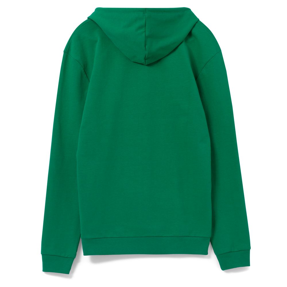 Толстовка с капюшоном унисекс Hoodie, зеленая, размер S-2