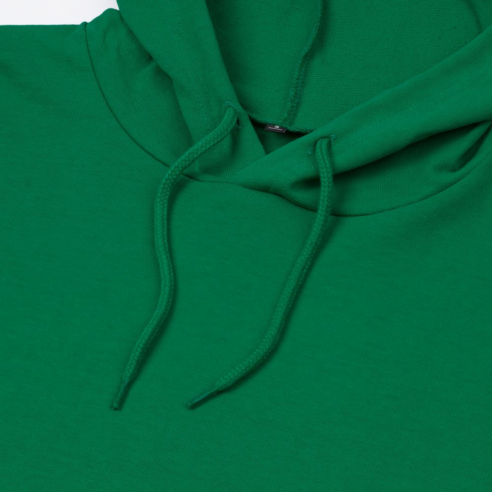 Толстовка с капюшоном унисекс Hoodie, зеленая, размер S-3
