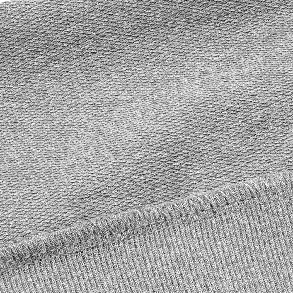 Толстовка с капюшоном унисекс Hoodie, серый меланж, размер S-5