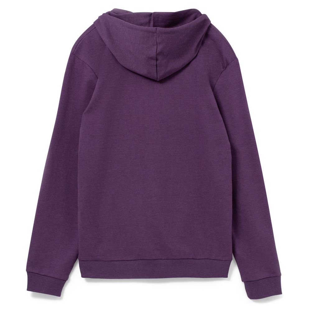 Толстовка с капюшоном унисекс Hoodie, фиолетовый меланж, размер S-2