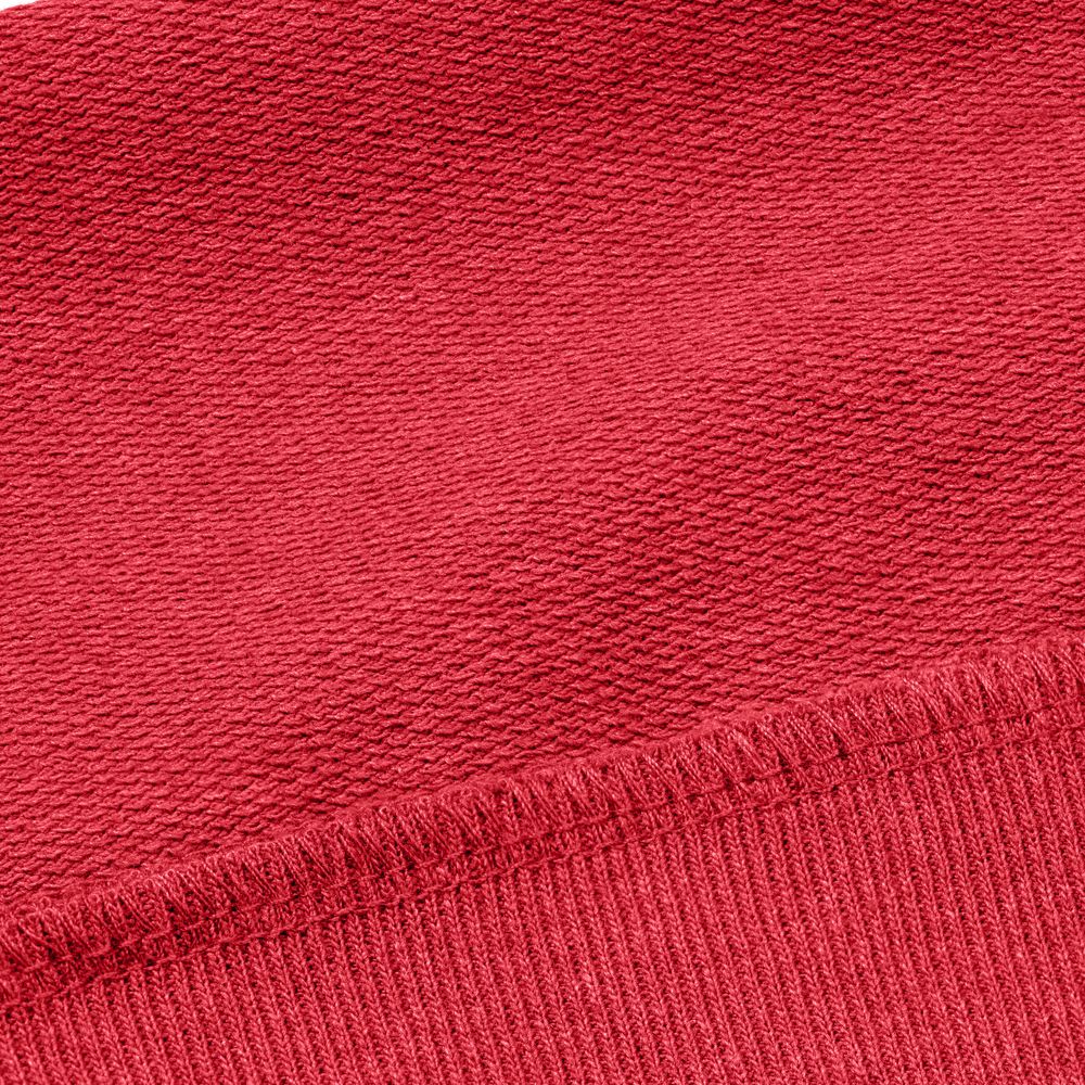 Толстовка с капюшоном унисекс Hoodie, красный меланж, размер M-5
