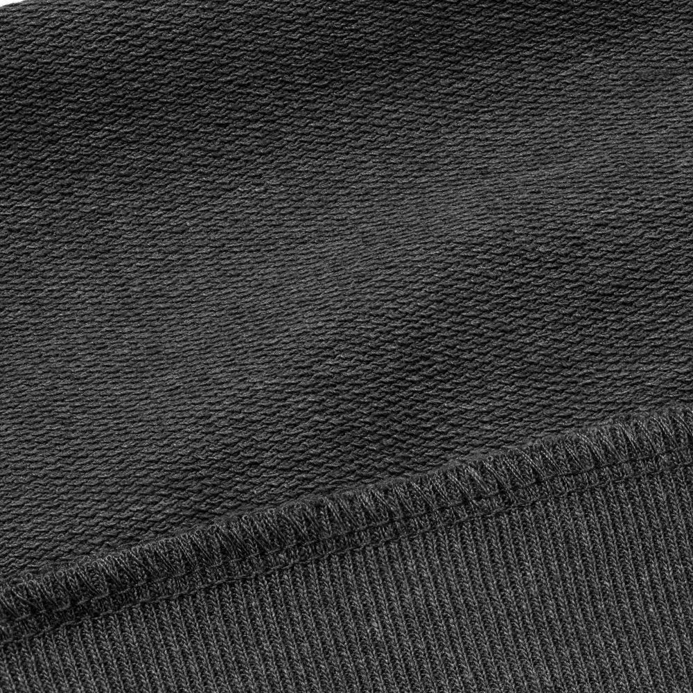 Толстовка с капюшоном унисекс Hoodie, серый меланж (антрацит), размер S-5