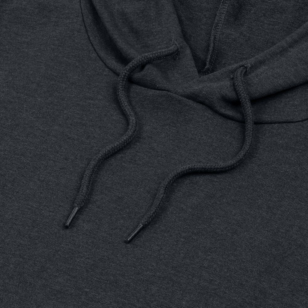 Толстовка с капюшоном унисекс Hoodie, темно-серая, размер S-3