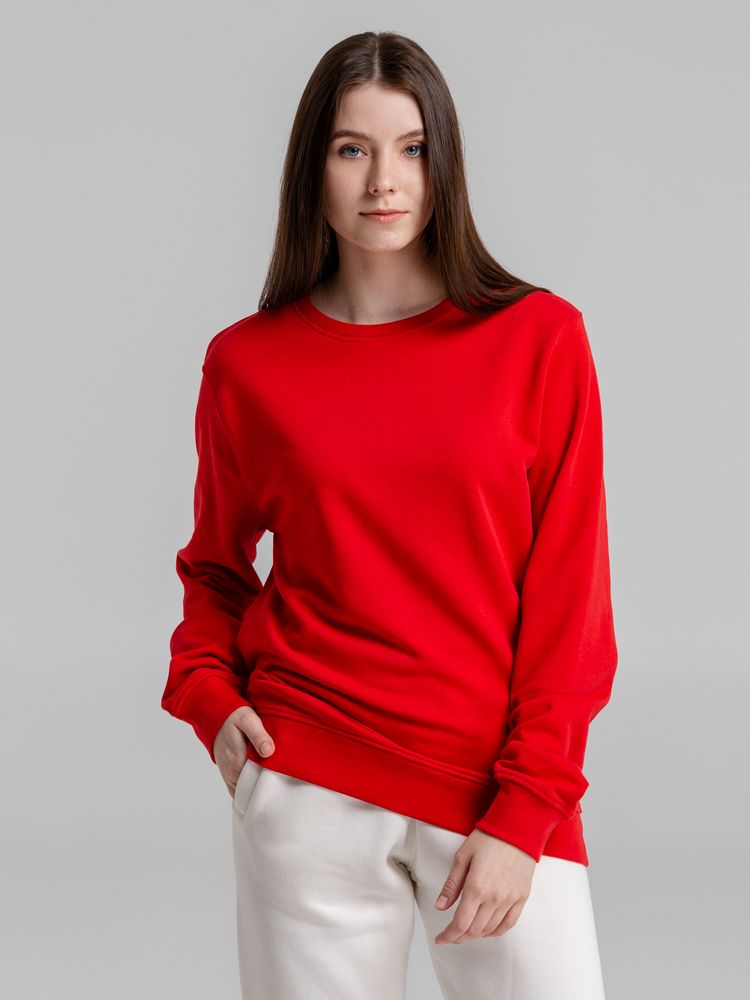 Свитшот унисекс BNC Inspire (Organic), красный, размер S-9