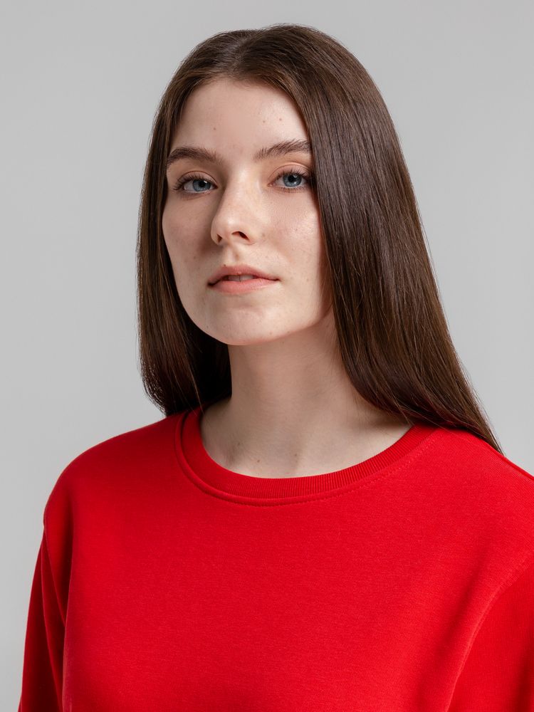 Свитшот унисекс BNC Inspire (Organic), красный, размер S-12