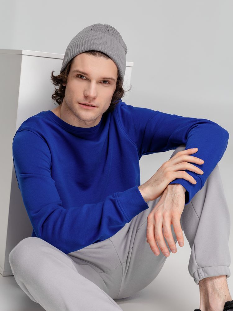 Свитшот унисекс BNC Inspire (Organic), ярко-синий, размер S-6