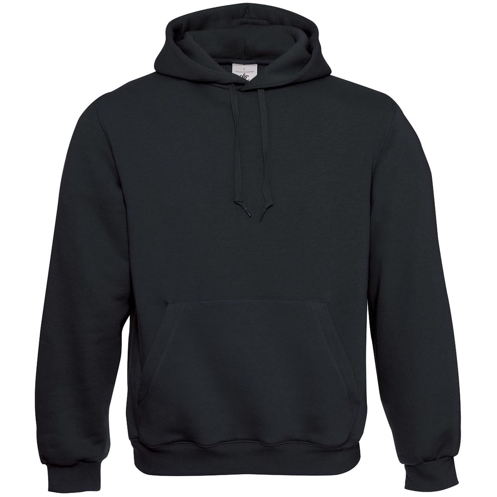Толстовка Hooded черная, размер S-1