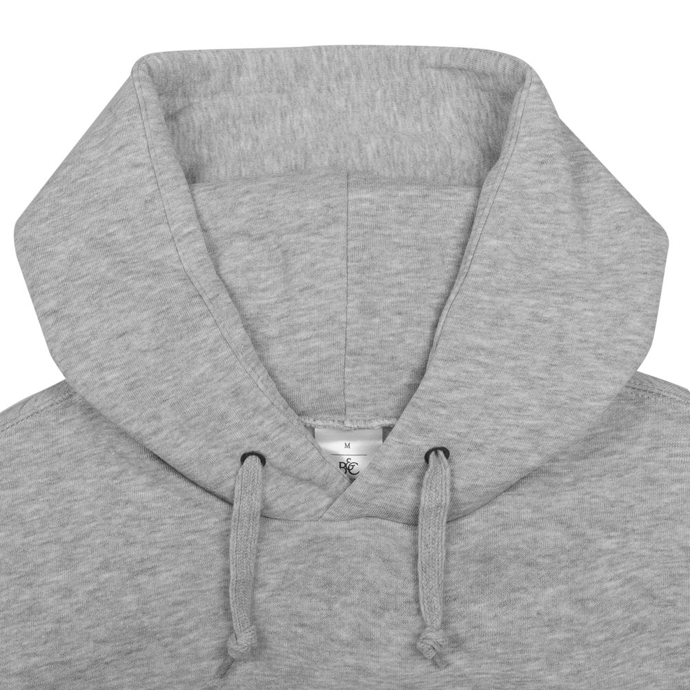Толстовка Hooded серый меланж, размер S-4