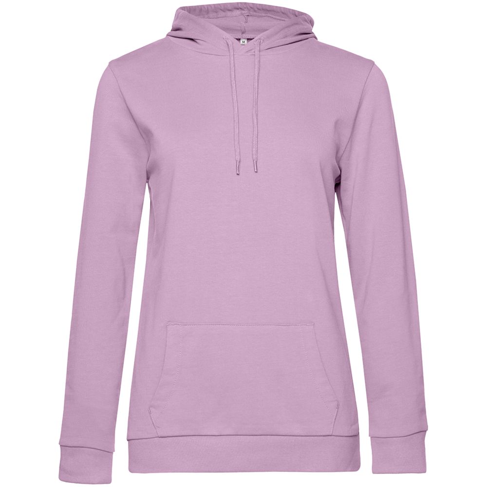 Толстовка с капюшоном женская Hoodie, сиреневая, размер L-1