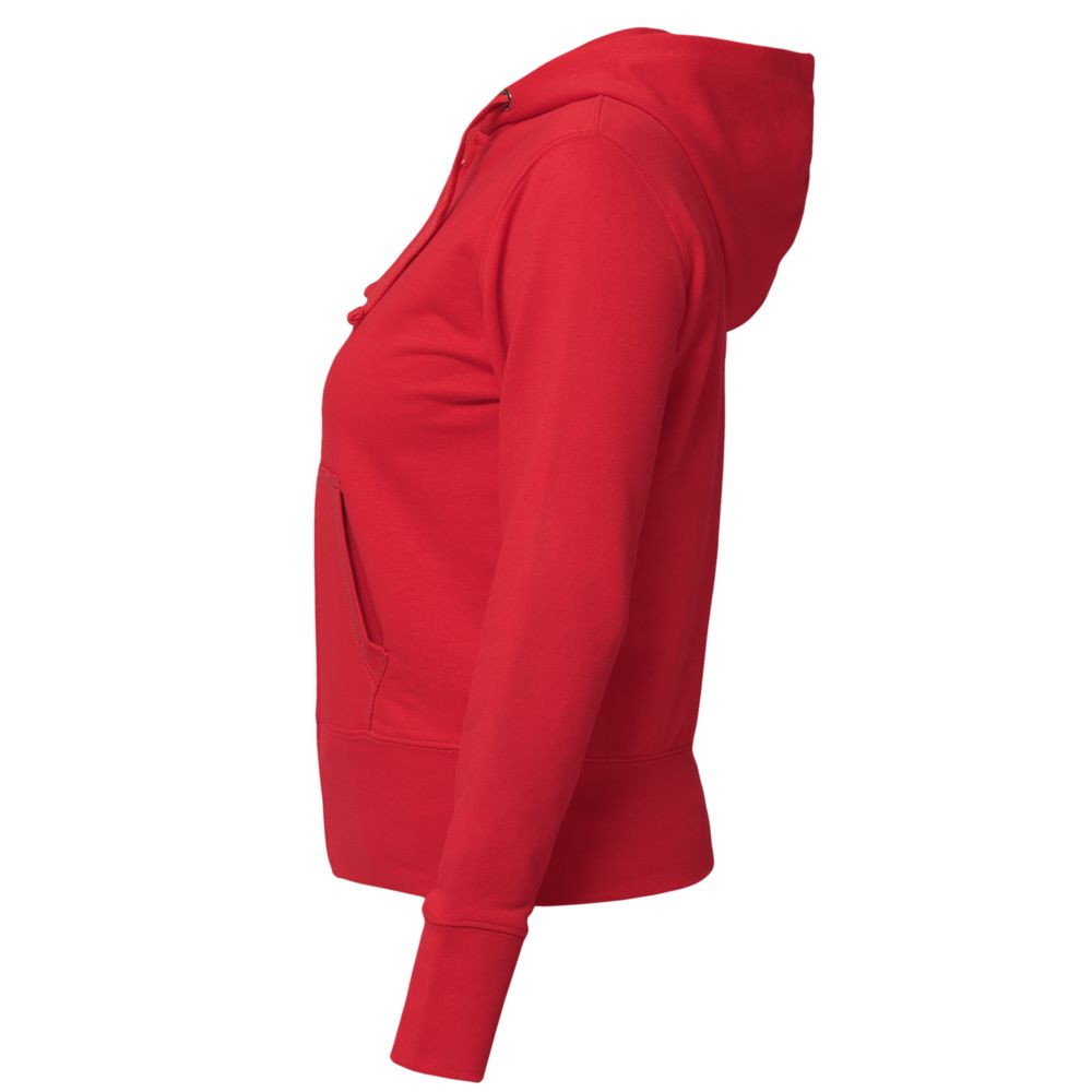 Толстовка женская Hooded Full Zip красная, размер XXL-2