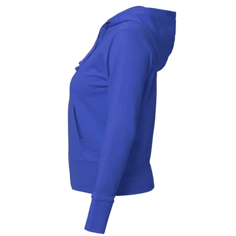 Толстовка женская Hooded Full Zip ярко-синяя, размер L-2