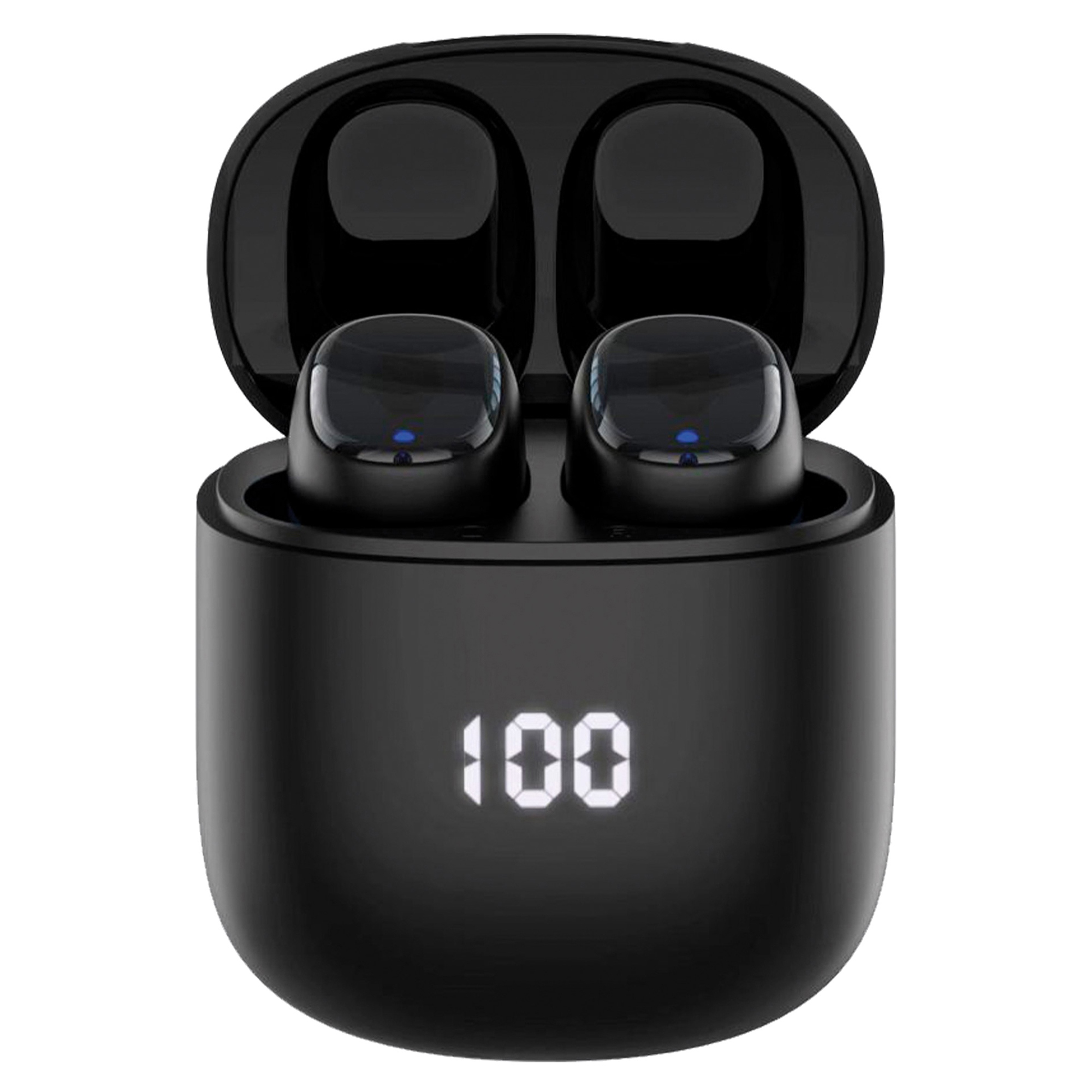 Беспроводные наушники с микрофоном Air Buds Pro, TWS, BT 5.3, LED, 300 мАч, черный, Deppa-2