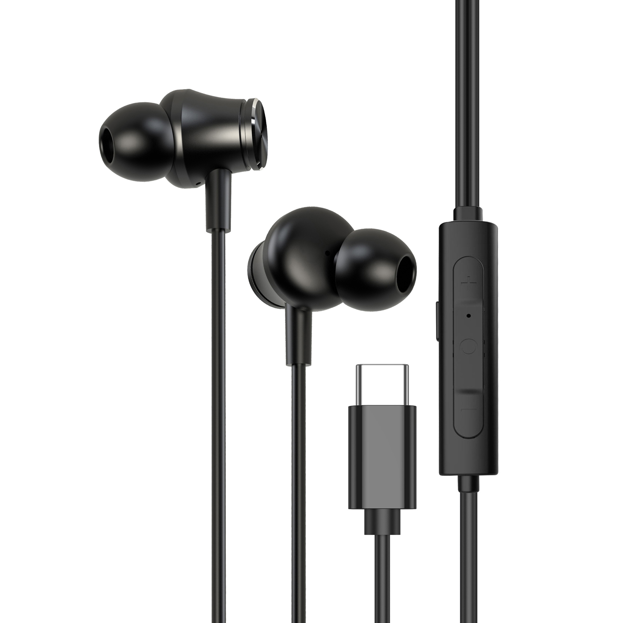 Стереогарнитура Stereo Aura ANC, USB-C, черный, Deppa-1