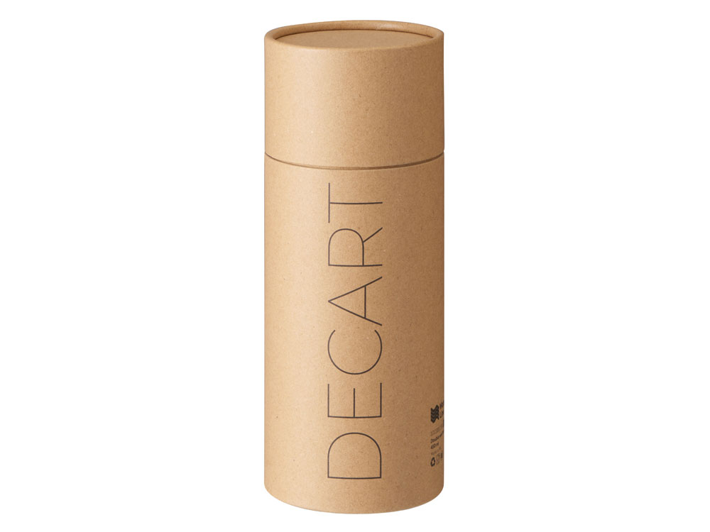 Вакуумная термокружка "Decart", 450 мл, тубус, ярко-синий (Р)-4