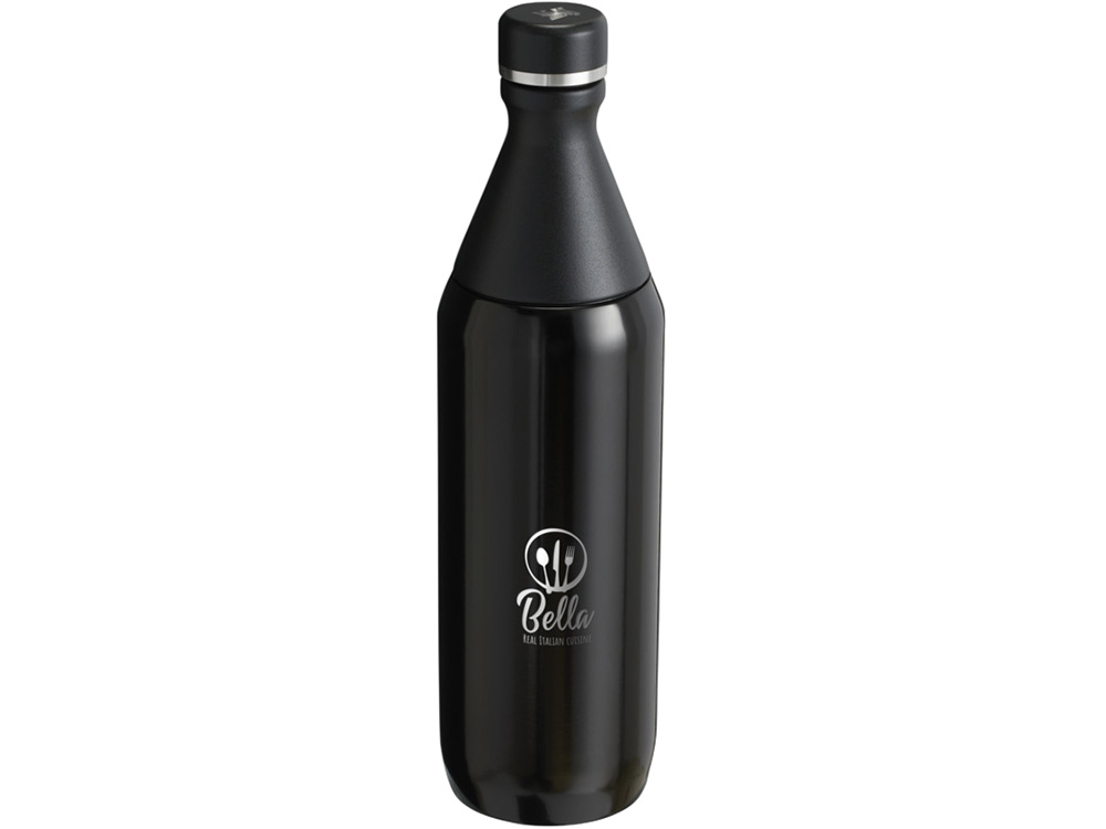 Бутылка для воды Stanley All Day Slim объемом 600 мл - черный глянцевый-3