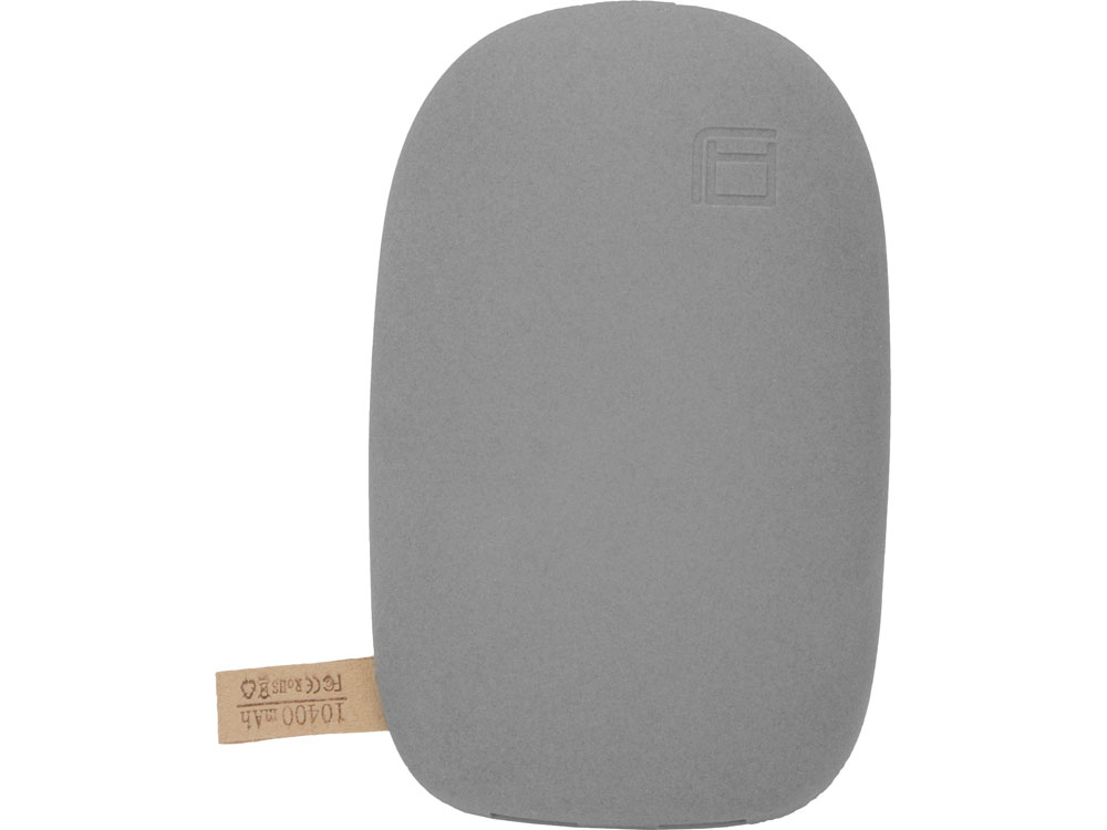Внешний аккумулятор в форме камня «Stone», 10400 mAh, серый-3