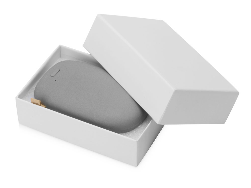 Внешний аккумулятор в форме камня «Stone», 10400 mAh, серый-8