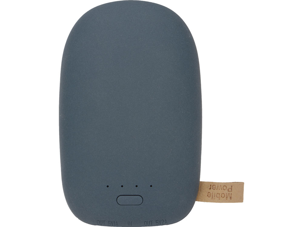 Внешний аккумулятор в форме камня «Stone», 10400 mAh, темно-серый-2