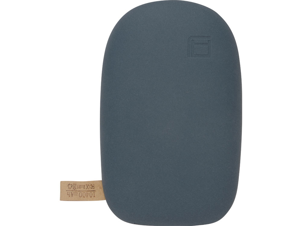 Внешний аккумулятор в форме камня «Stone», 10400 mAh, темно-серый-3