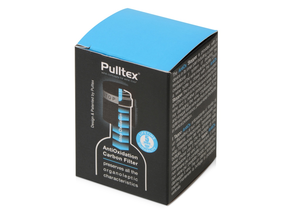 ANTIOX STOPPER TECH BLACK/AntiOX пробка для вина-5