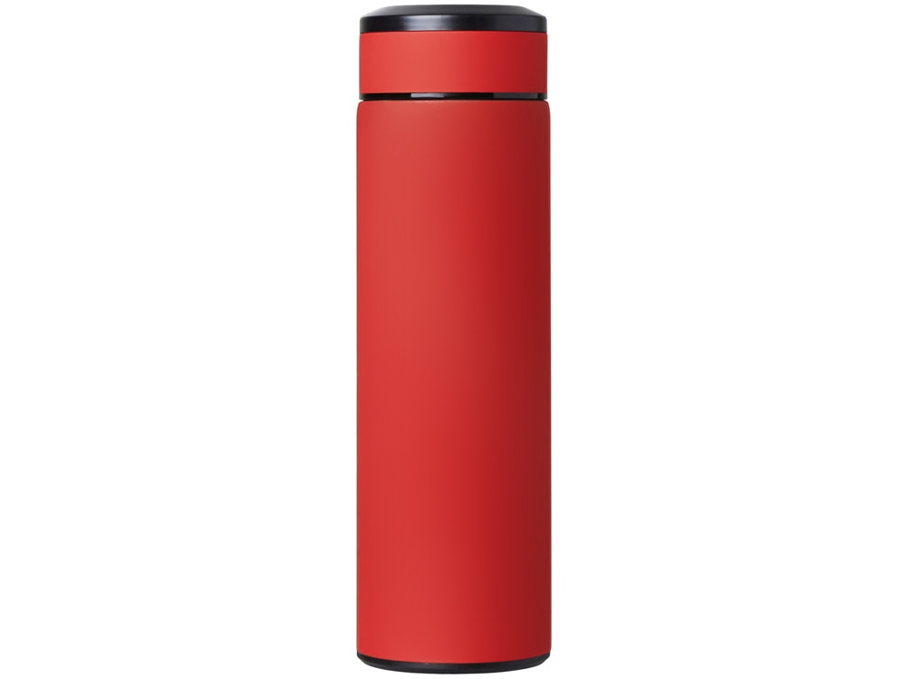 Вакуумный термос "Vacuum Flask C1", soft touch, 420мл, красный-2