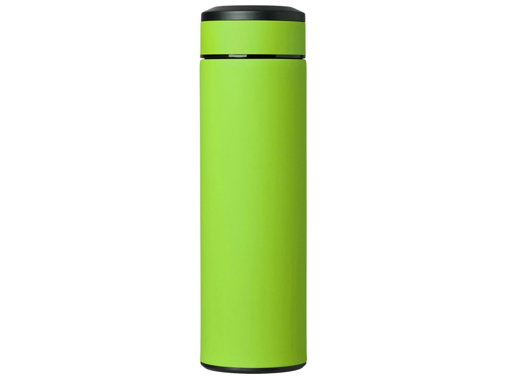 Вакуумный термос "Vacuum Flask C1", soft touch, 420мл, зеленое яблоко-2