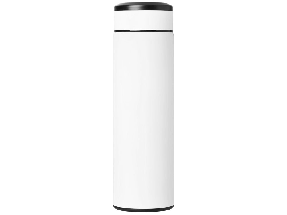 Вакуумный термос "Vacuum Flask C1", soft touch, 420мл, белый-2
