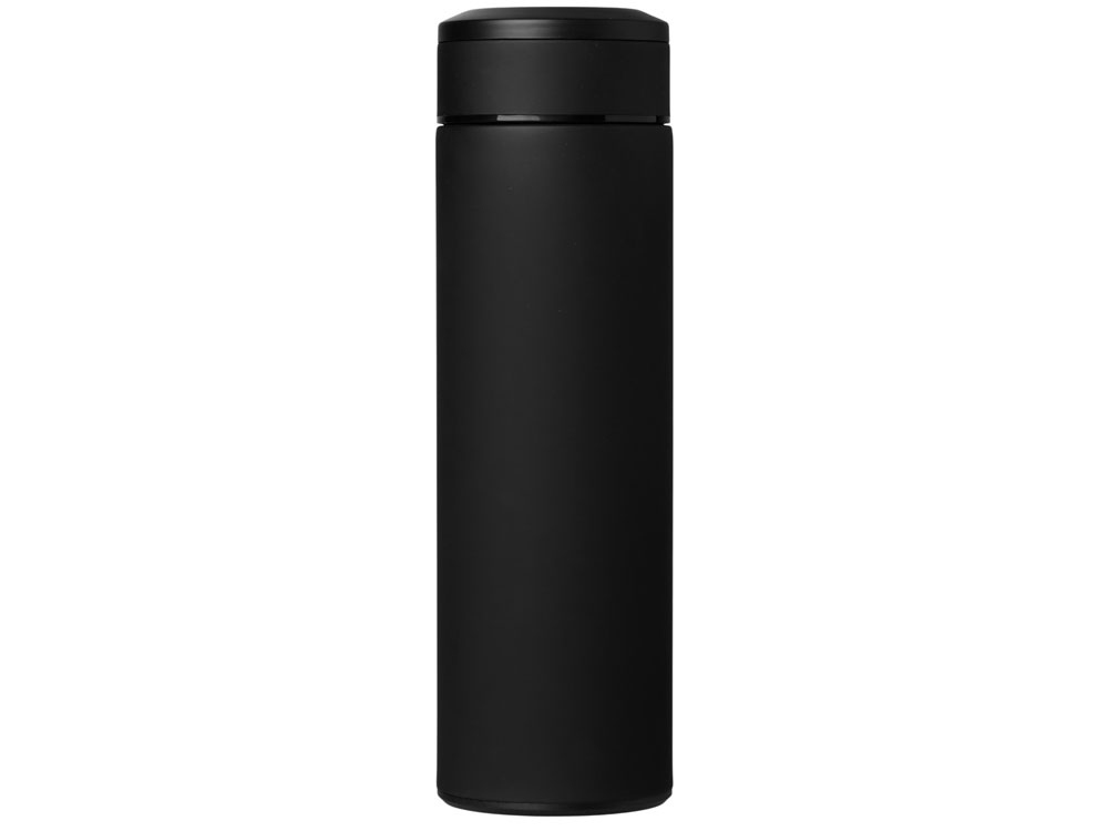 Вакуумный термос "Vacuum Flask C1", soft touch, 420мл, черный-2