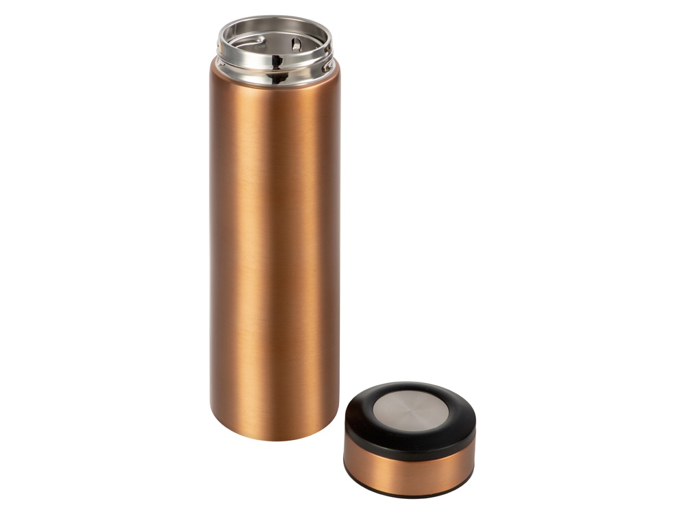Термос «Confident Metallic» 420мл, медный-1