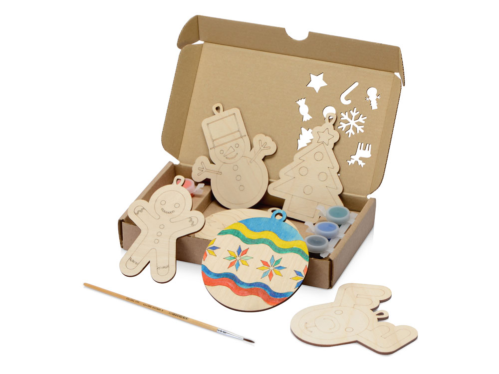 Подарочный набор для раскрашивания "Christmas Toys"-3