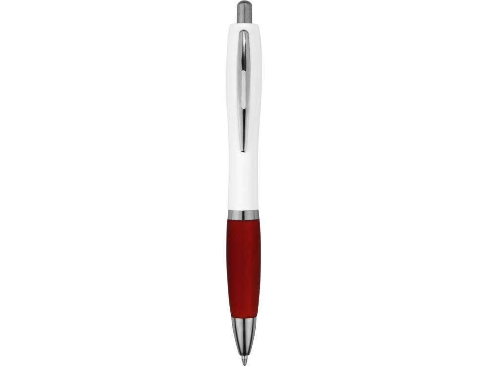 Ручка шариковая "Nash", белый/красный, черные чернила-1