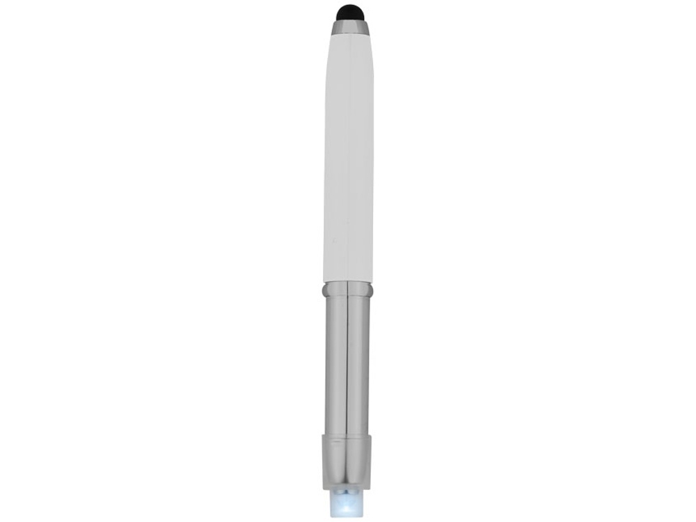 Ручка-стилус шариковая "Xenon", белый, синие чернила-1