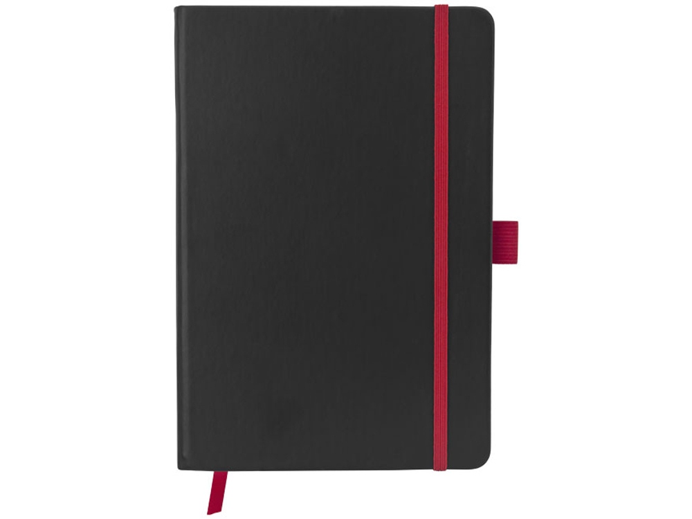 Блокнот Color edge A5, черный/красный (Р)-2