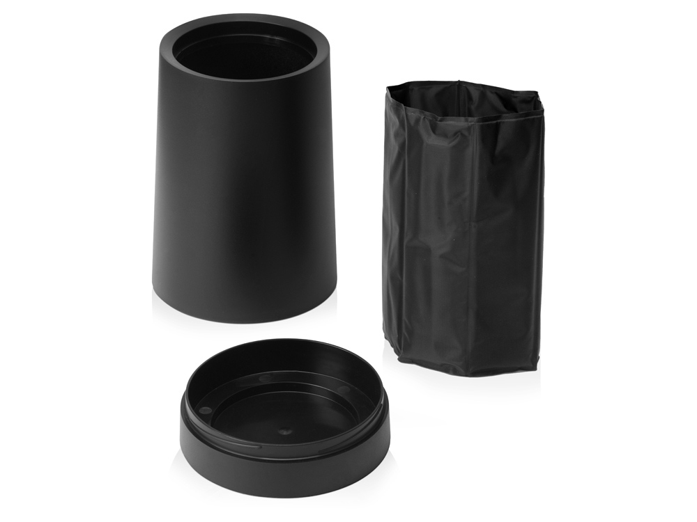 Охладитель Cooler Pot 2.0 для бутылки цельный, черный-2