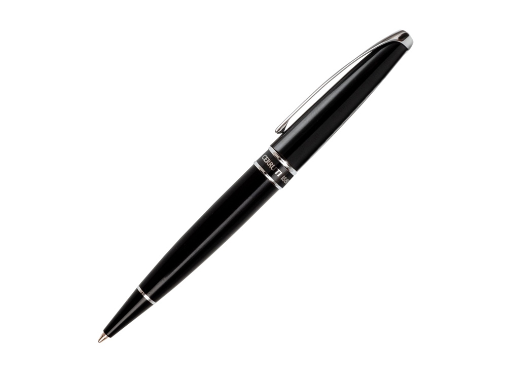Ручка шариковая Cerruti 1881 модель «Silver Clip»  в коробке-1