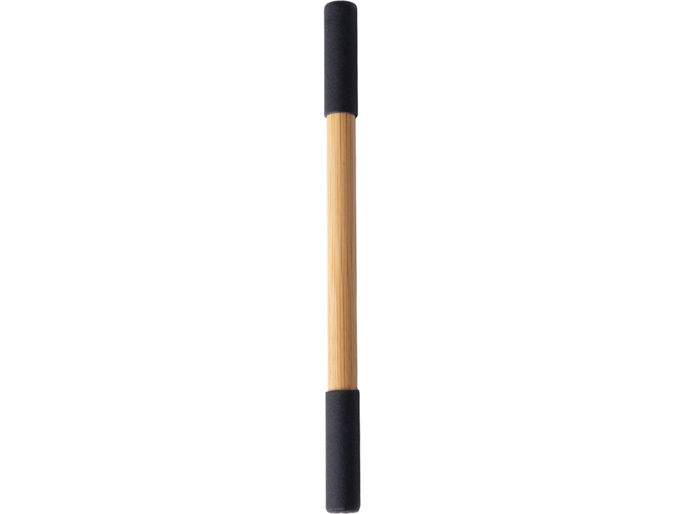 Вечный карандаш и ручка из бамбука "Black bamboo", натуральный и черный-1
