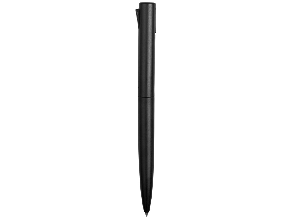 Ручка металлическая шариковая «Bevel», черный-3