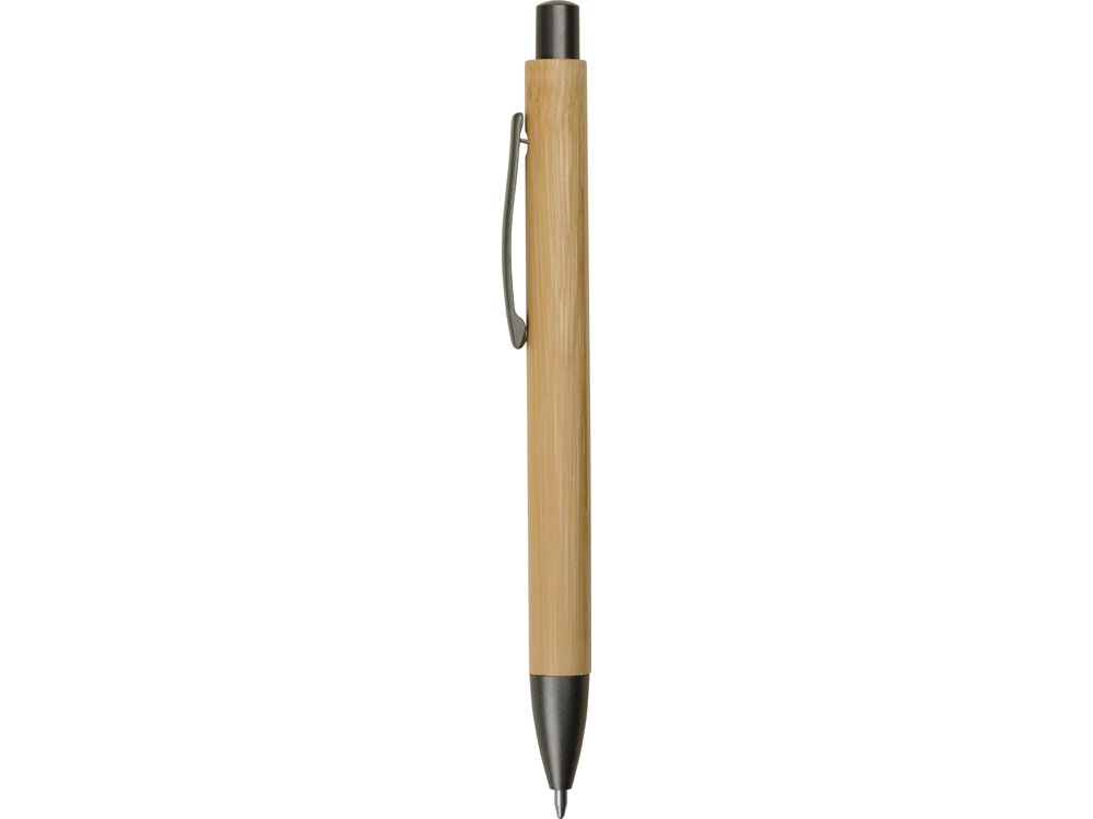 Ручка бамбуковая шариковая "Tender Bamboo", темно-серый-2